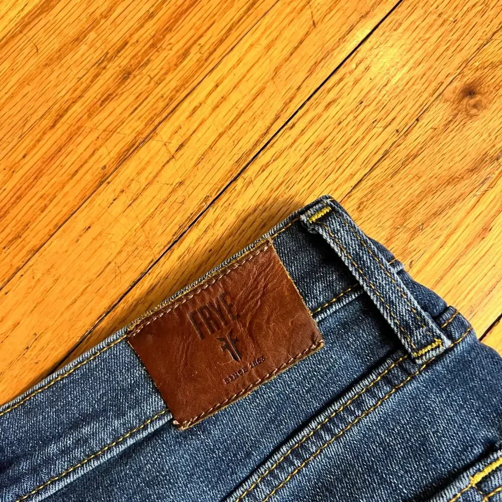 Frye Jeans Womens 27 Dark Skinny Mid Rise Ankle Denim Pants